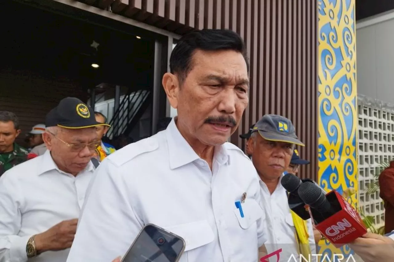 Menko Luhut optimistis pembangunan IKN capai 80 persen pada Agustus