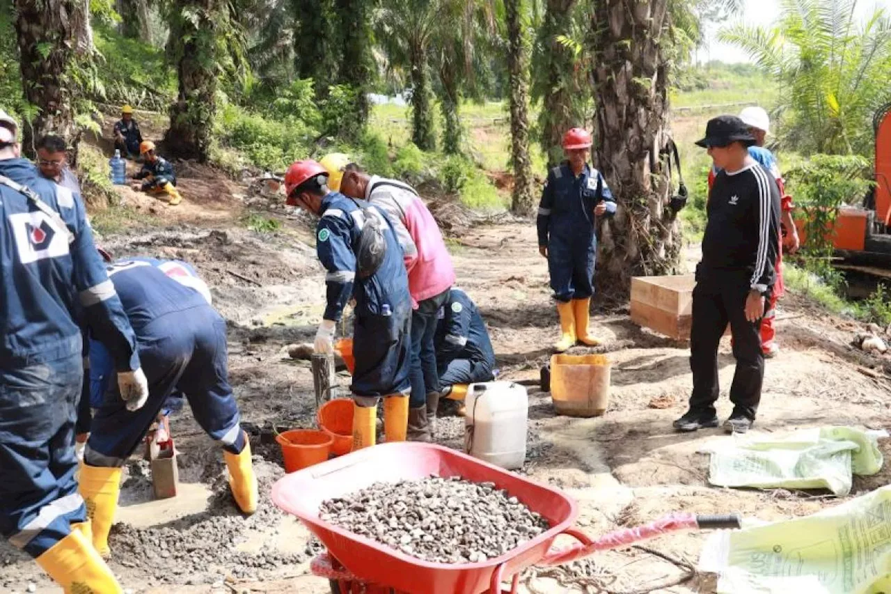 Polda Jambi dan tim gabungan tutup ratusan sumur minyak ilegal