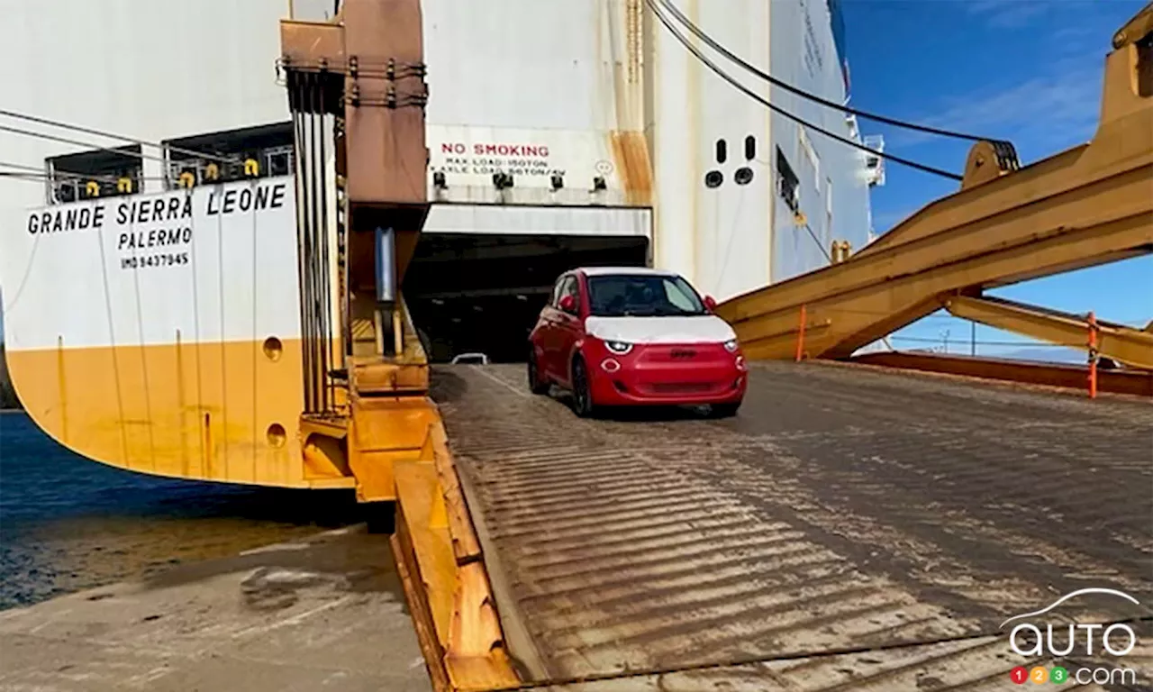 The first Fiat 500e 2024 arrive in Canada | Car News