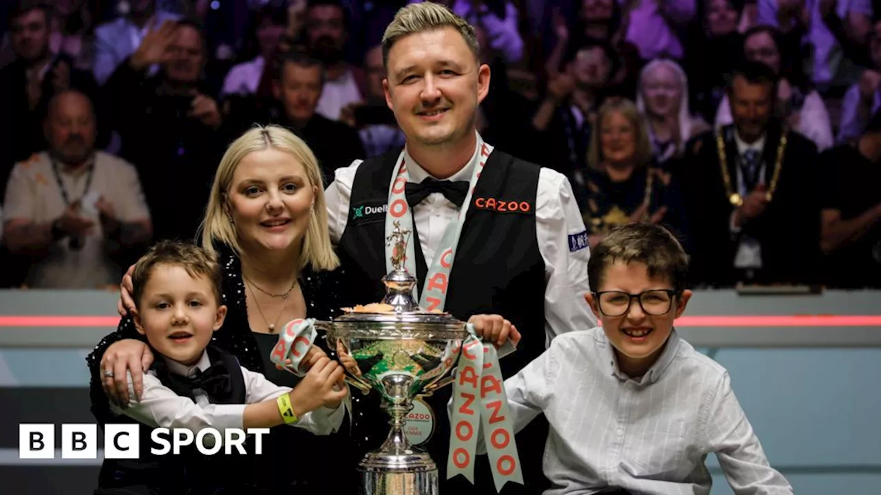 World Championship: Kyren Wilson wants to 'build legacy' after winning first world title