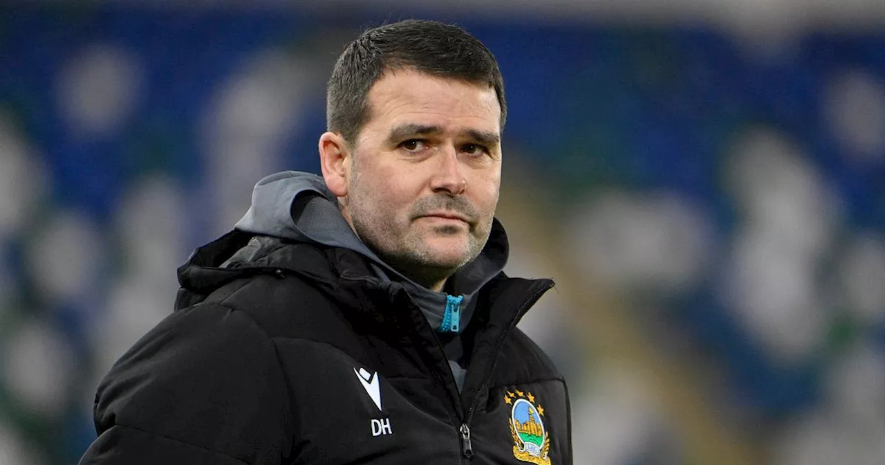 David Healy looking for changes in a bid to keep pace with high-flying Larne