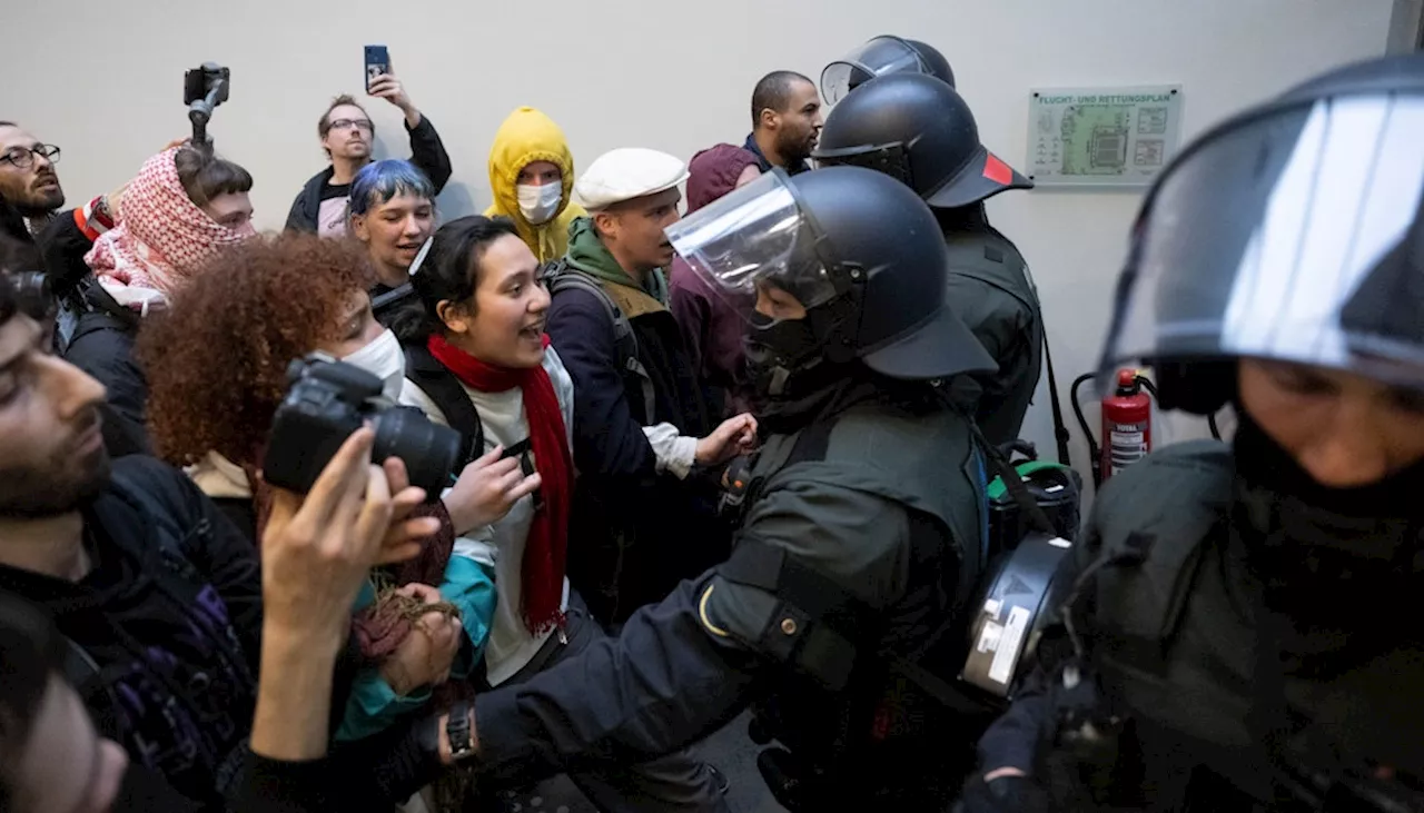 Pro-Palästina-Proteste: Polizeieinsätze an deutschen und europäischen Hochschulen