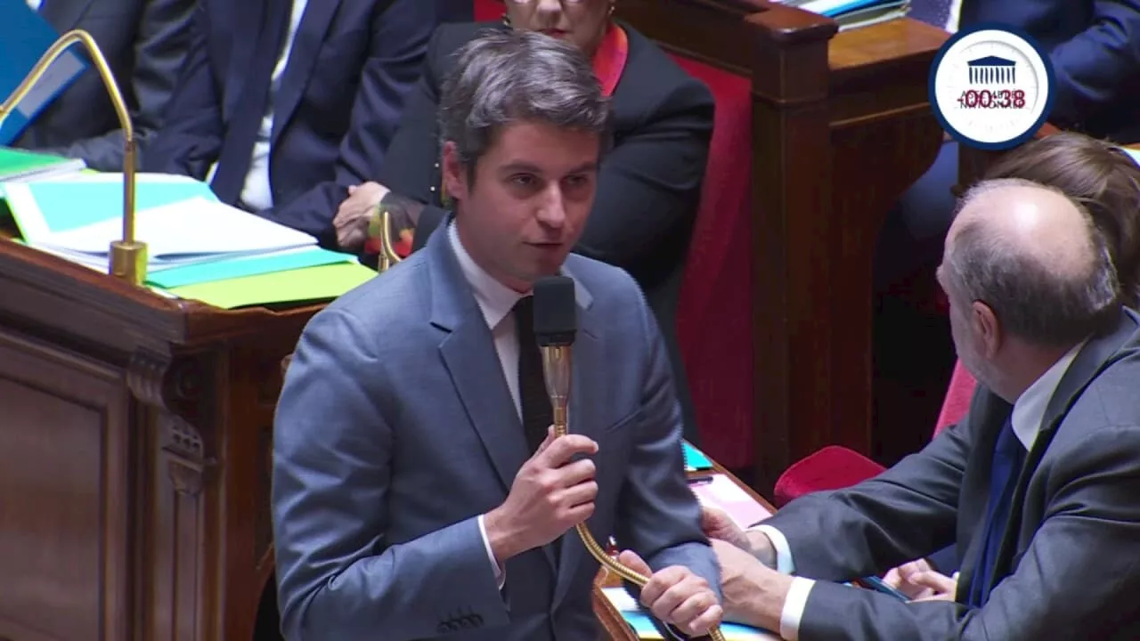 'On va continuer à soutenir financièrement l'apprentissage': Gabriel Attal, Premier ministre, au sujet des contrats de professionnalisation