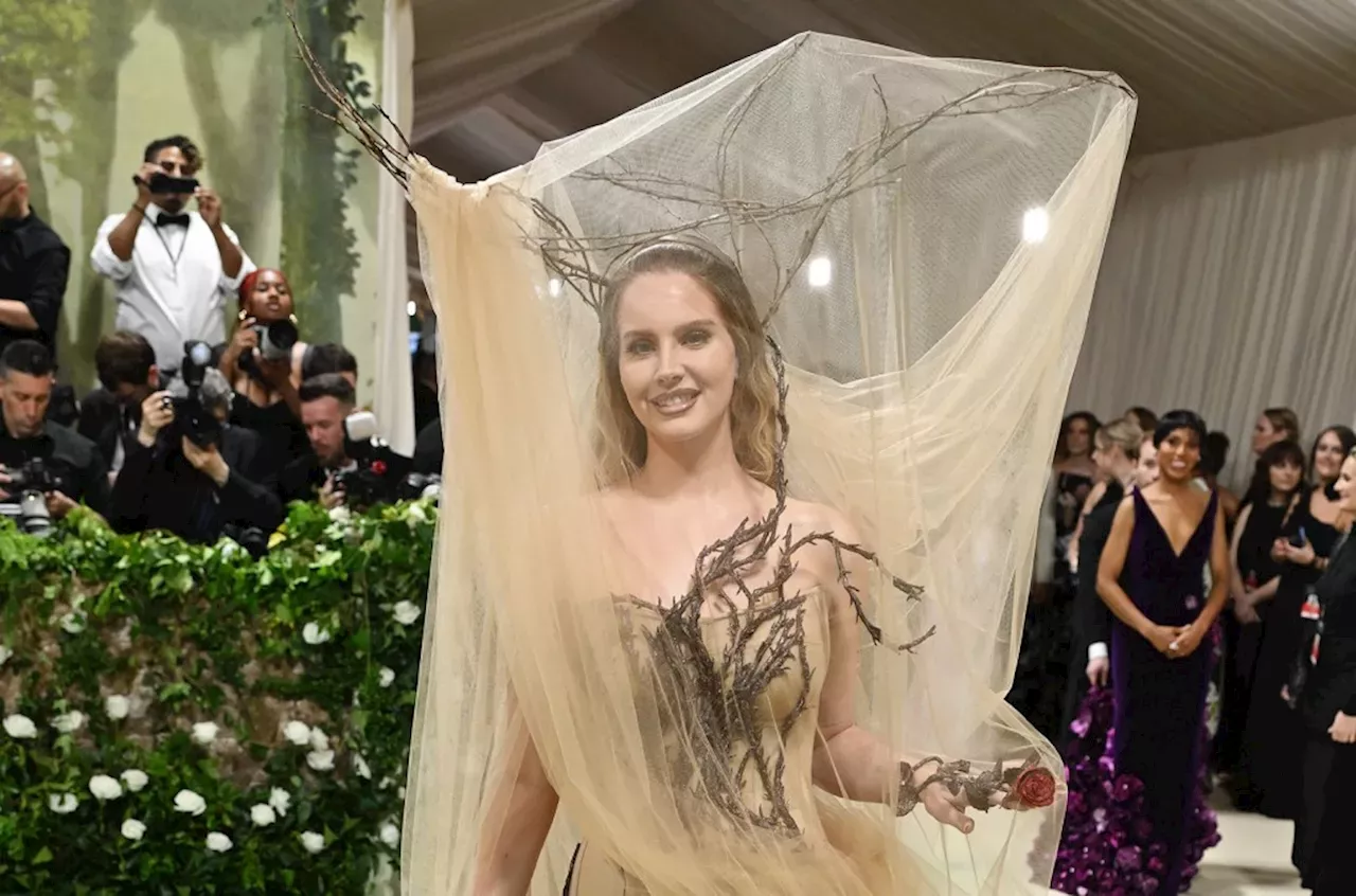 Lana Del Rey Is the Ultimate Forest Nymph at the 2024 Met Gala United