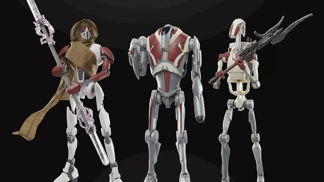 Hasbro Debuts New Star Wars Jedi: Survivor Droid Gaming Greats 3-Pack