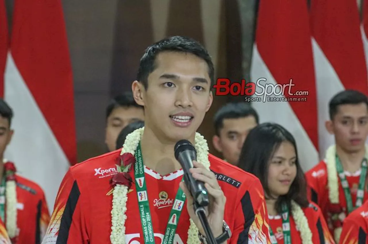 100 Persen Menang pada Thomas Cup 2024 Bukan Jadi Alasan Utama Kebanggaan Jonatan Christie