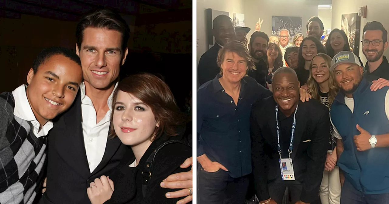 “Father Of The Year”: People React To Tom Cruise Posing With Kids For First Pic In 15 Years