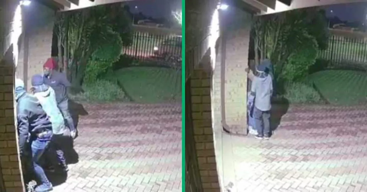 Viral Video Showing Thugs Attempting to Break Into a House Goes Viral on Social Media