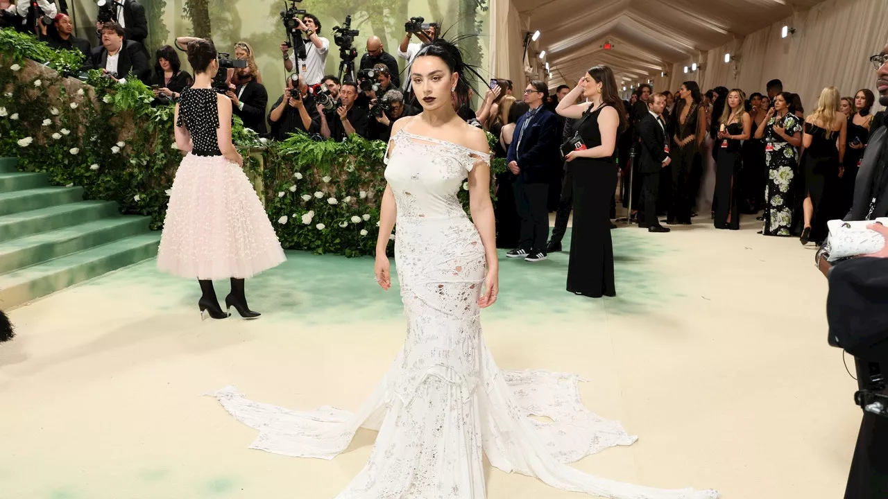 Charli XCX’s Punk-Inspired Marni Gown At The Met Gala 2024 Was Made From Patchworked T-Shirts