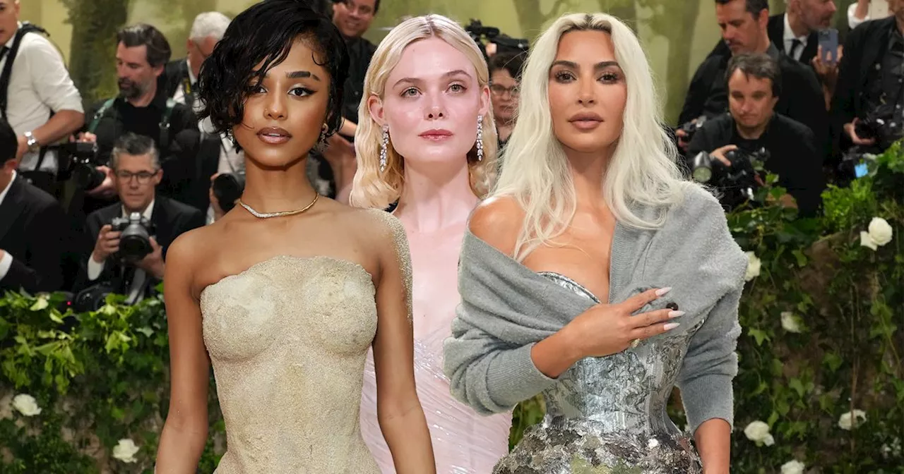 Kim Kardashian, Elle Fanning & Tyla konnten bei Met Gala fast nicht laufen