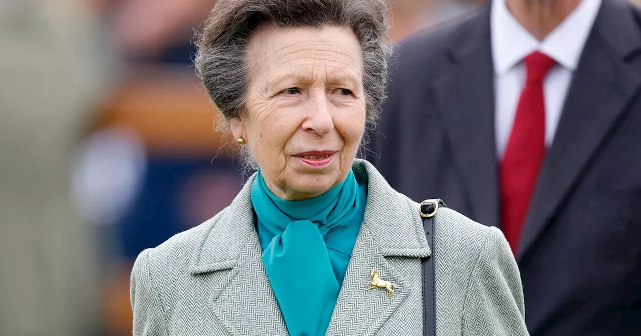 Prinzessin Anne hält König Charles den Rücken frei