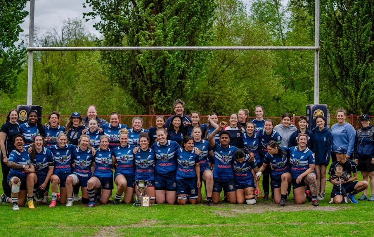 Home soil helps Burnaby women's rugby team win club championship