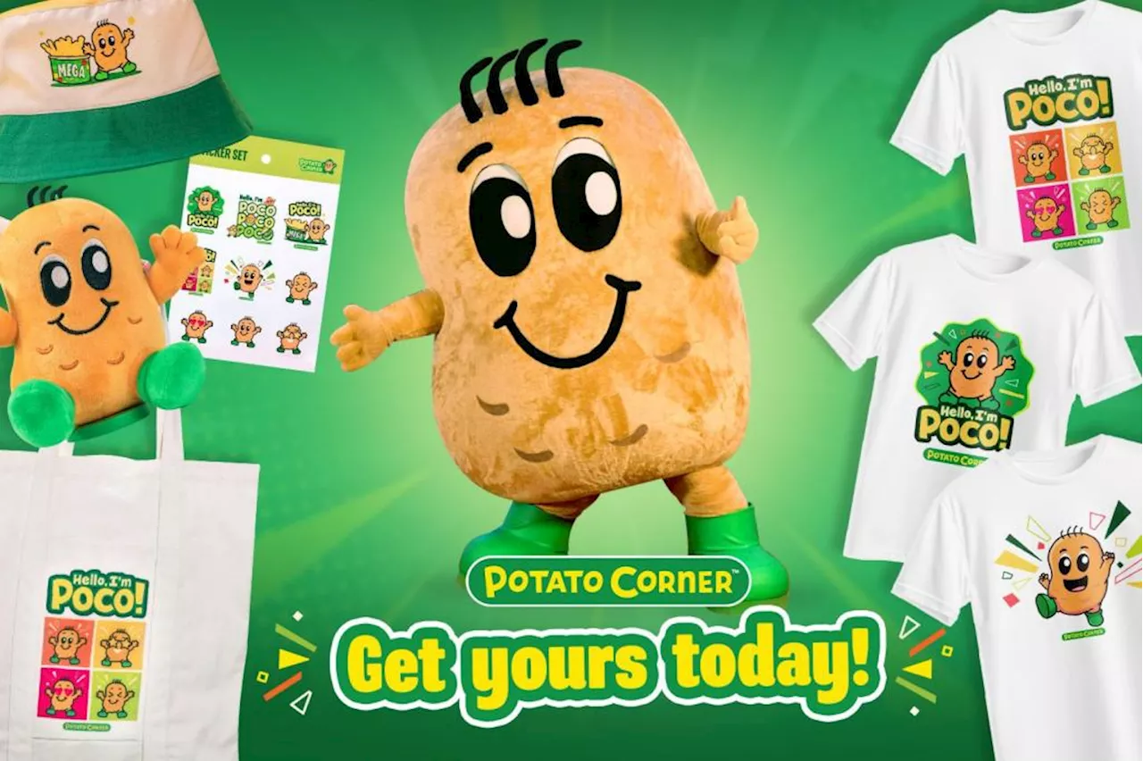 Potato Corner introduces Poco: A fun and friendly mascot and face of exciting new merchandise line