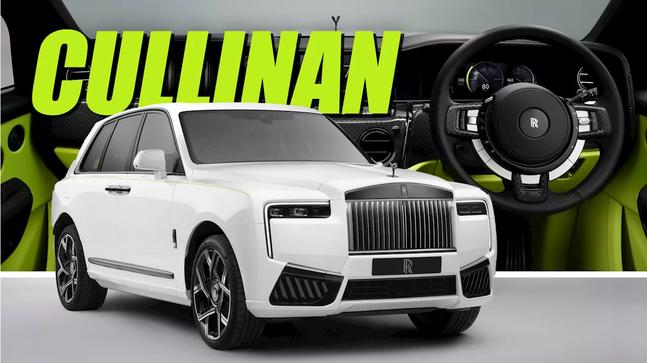 Facelifted Rolls Royce Cullinan Gets DRL ’Stache, Lit Grille And Goodwood Clouds On The Seats