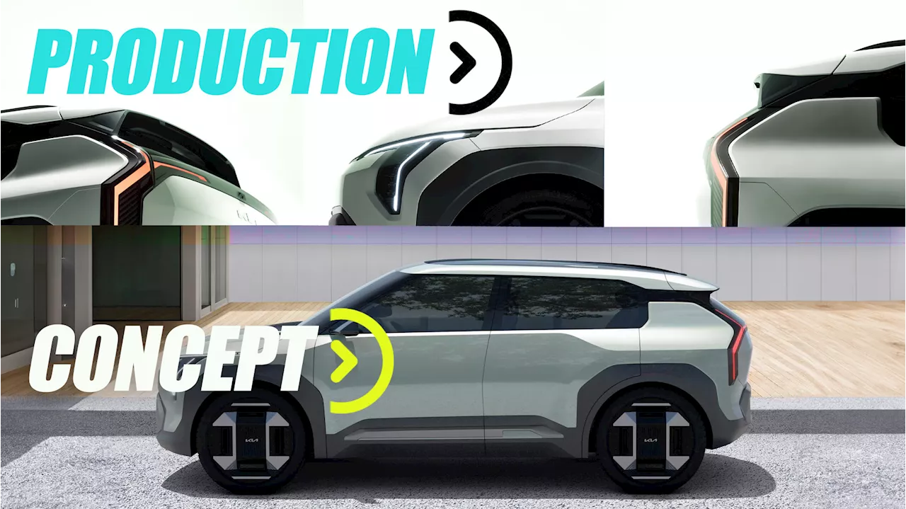 New Kia EV3 Teased In Production Form, May Start At $32,000 In The U.S.