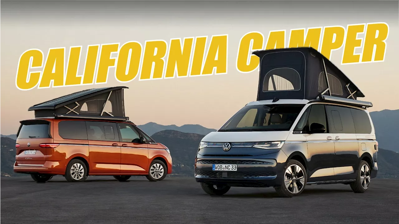 New VW California Camper Evolves Gaining More Space, Luxury And A Hybrid