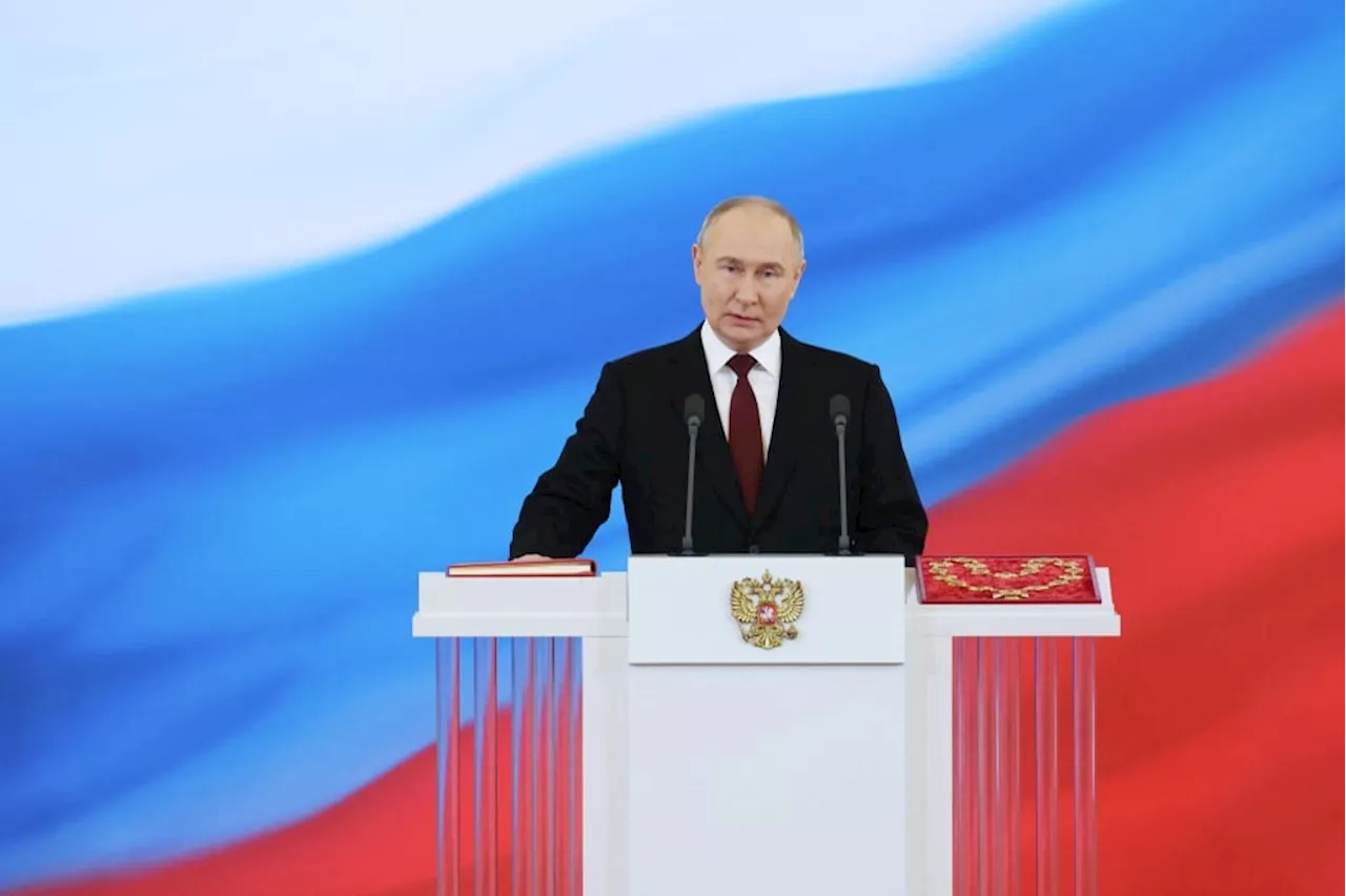 Putin toma posse para o quinto mandato como presidente da Rússia