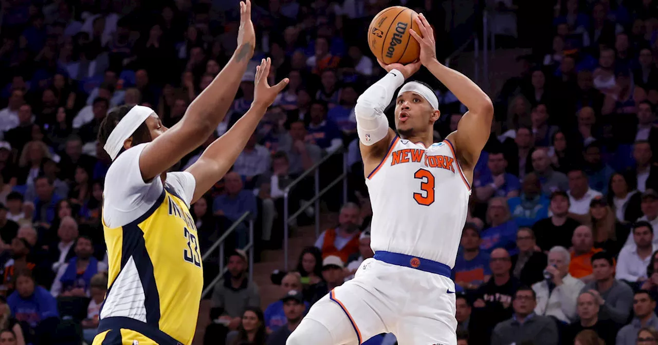 Jalen Brunson pours in 43 points, Knicks rally to top Pacers in Game 1