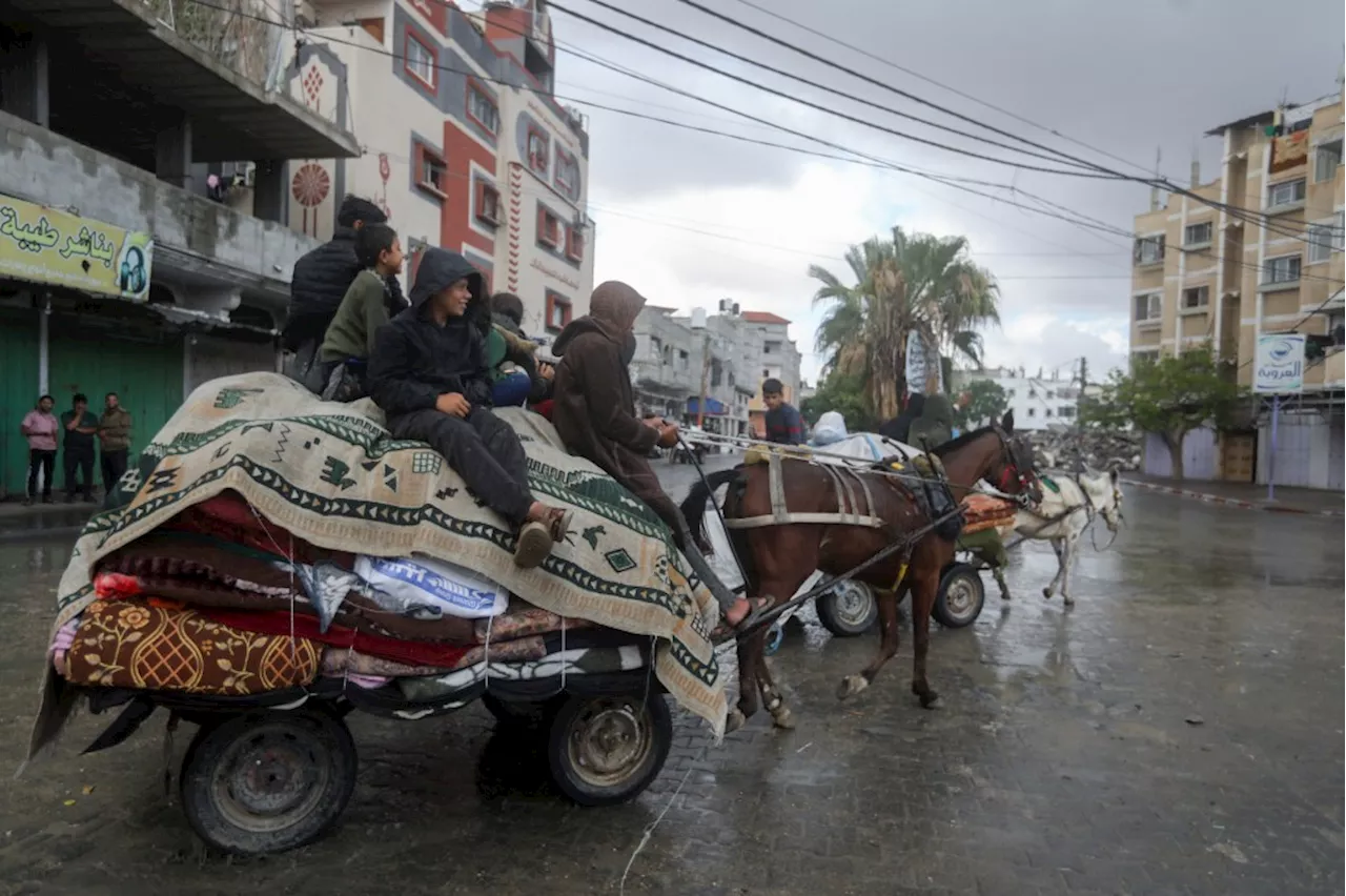 Palestinian, Egyptian officials say Israeli tanks move close to Gaza’s Rafah crossing with Egypt