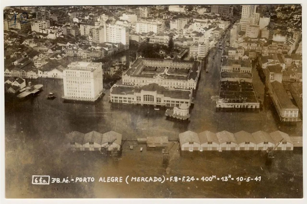 Chuva em Porto Alegre: como foi a histórica enchente de 1941