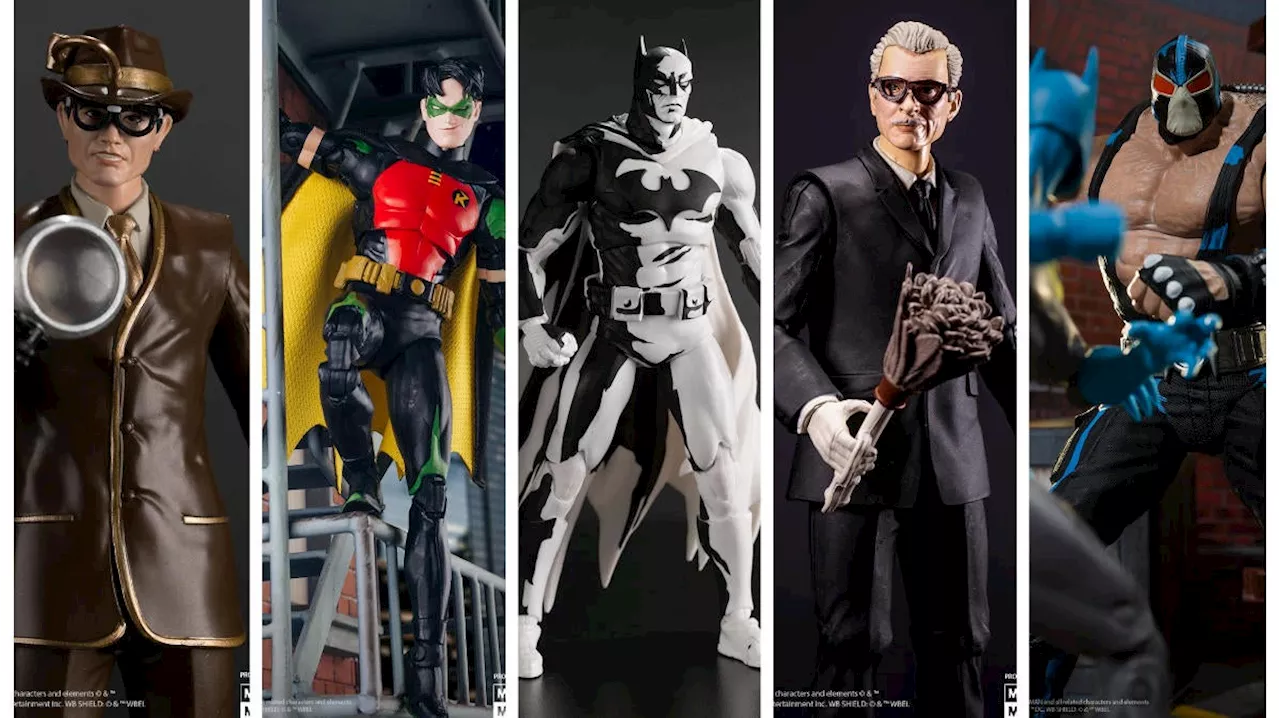 New McFarlane Toys DC Multiverse: Tim Drake Robin, Batman vs. Bane, Alfred, and More