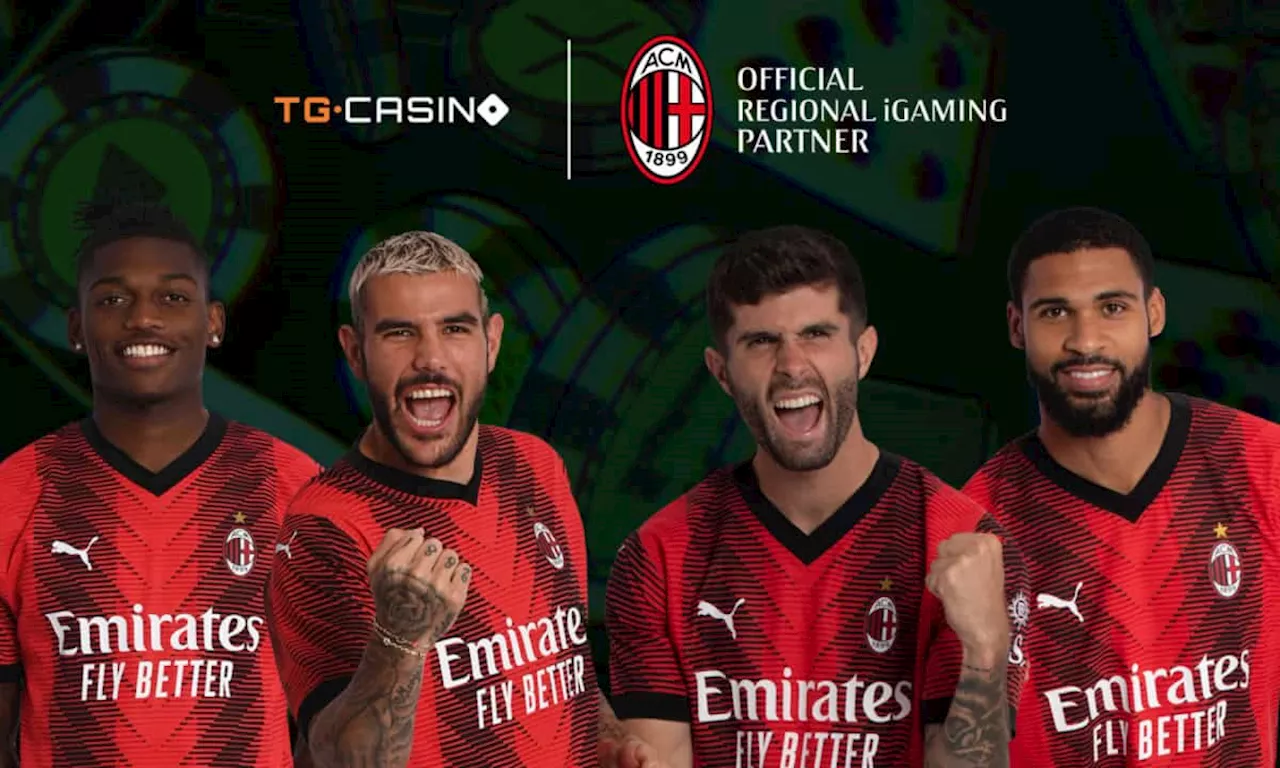 New Crypto Casino TG.Casino Becomes Regional iGaming Partner of AC Milan