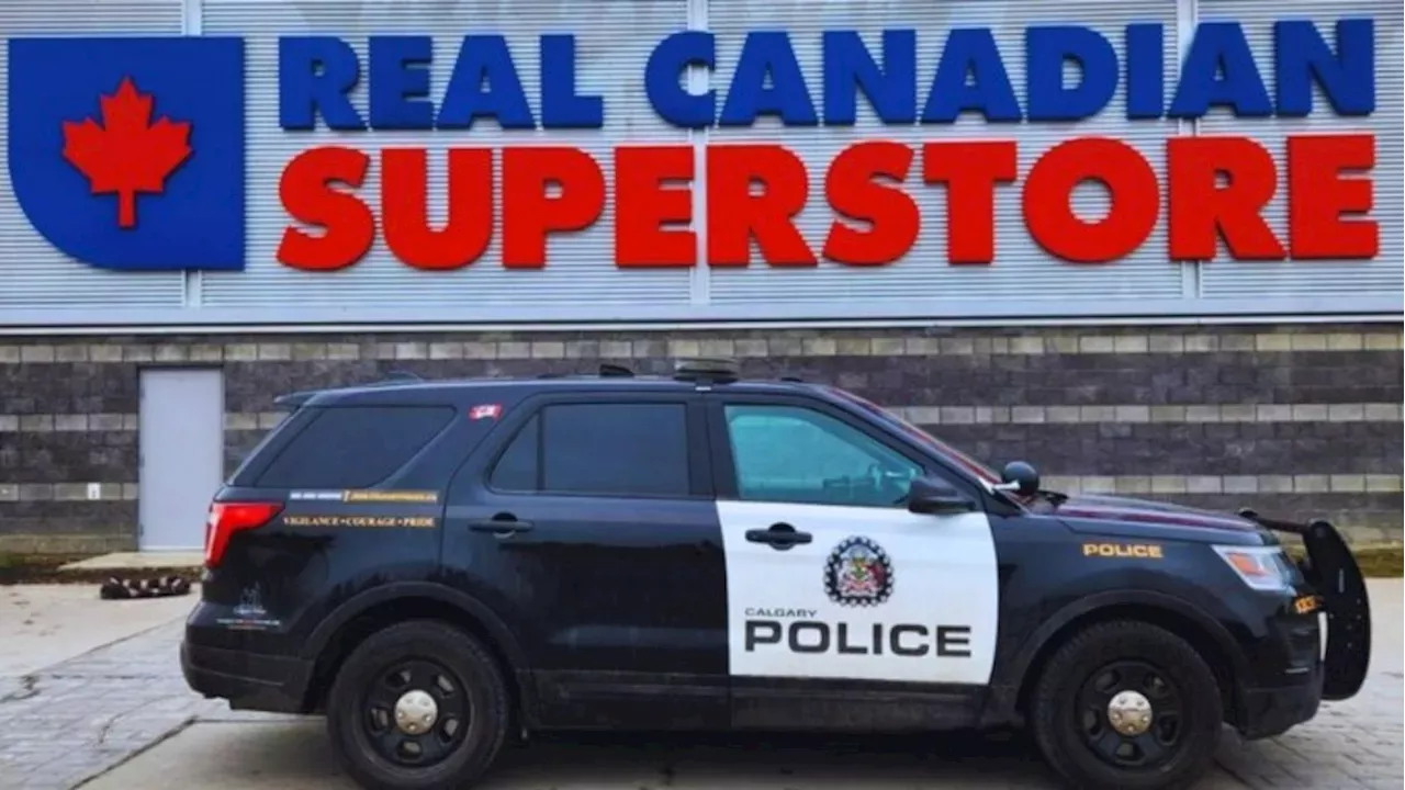 Calgary Police 'Cram-a-Cruiser' For The Food Bank | Canada | Head Topics