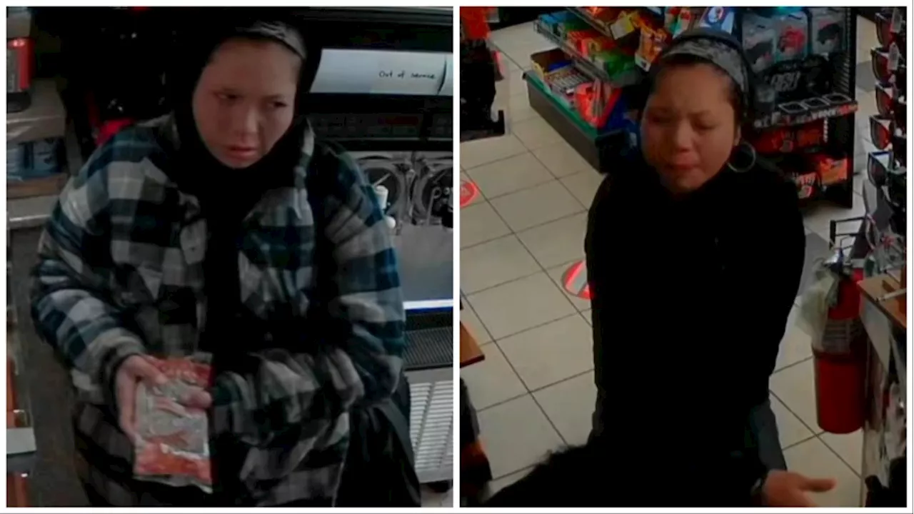 Woman sought by Lethbridge police in gas station assault and robbery