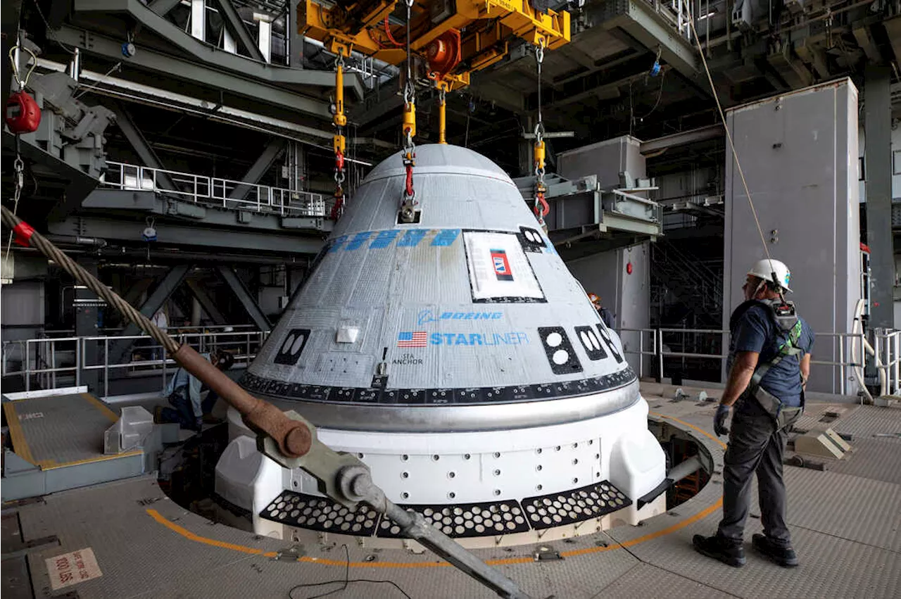 First manned Starliner test flight grounded shortly before lift-off