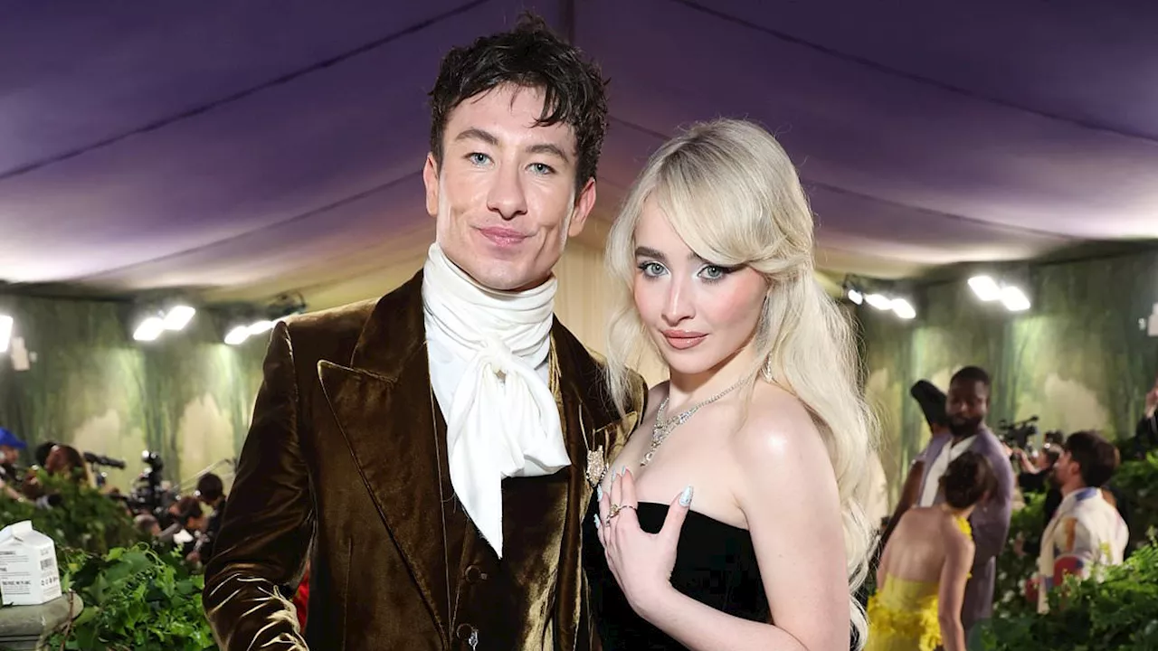 Sabrina Carpenter and boyfriend Barry Keoghan attend 2024 Met Gala