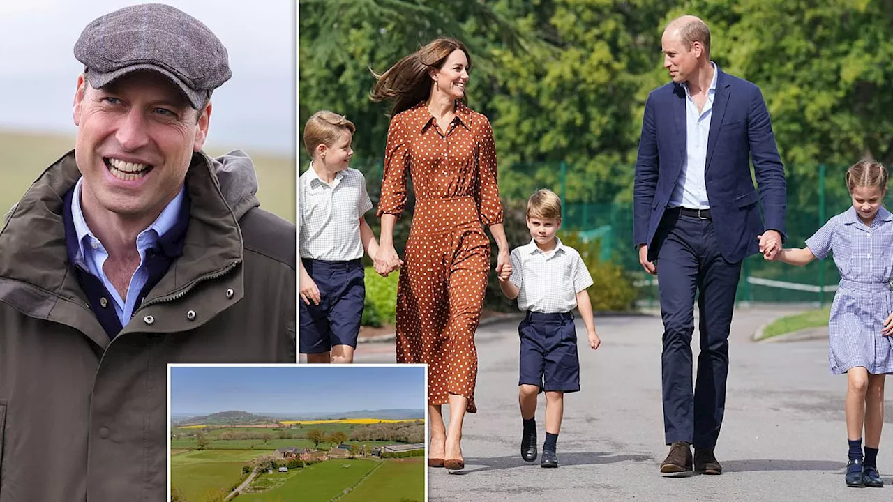 EPHRAIM HARDCASTLE: Prince William prepares for his first overnight stay away from Kate since her...