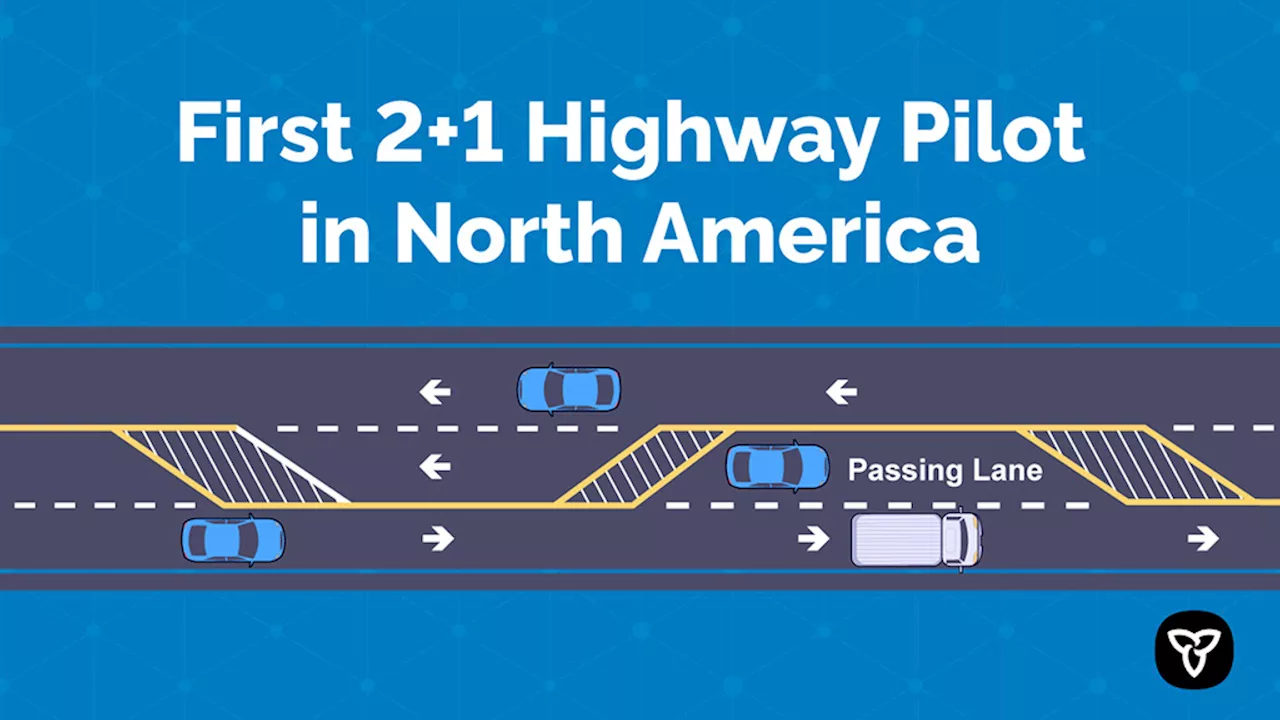 Ontario home to North America’s first 2+1 roadway - Daily Commercial News