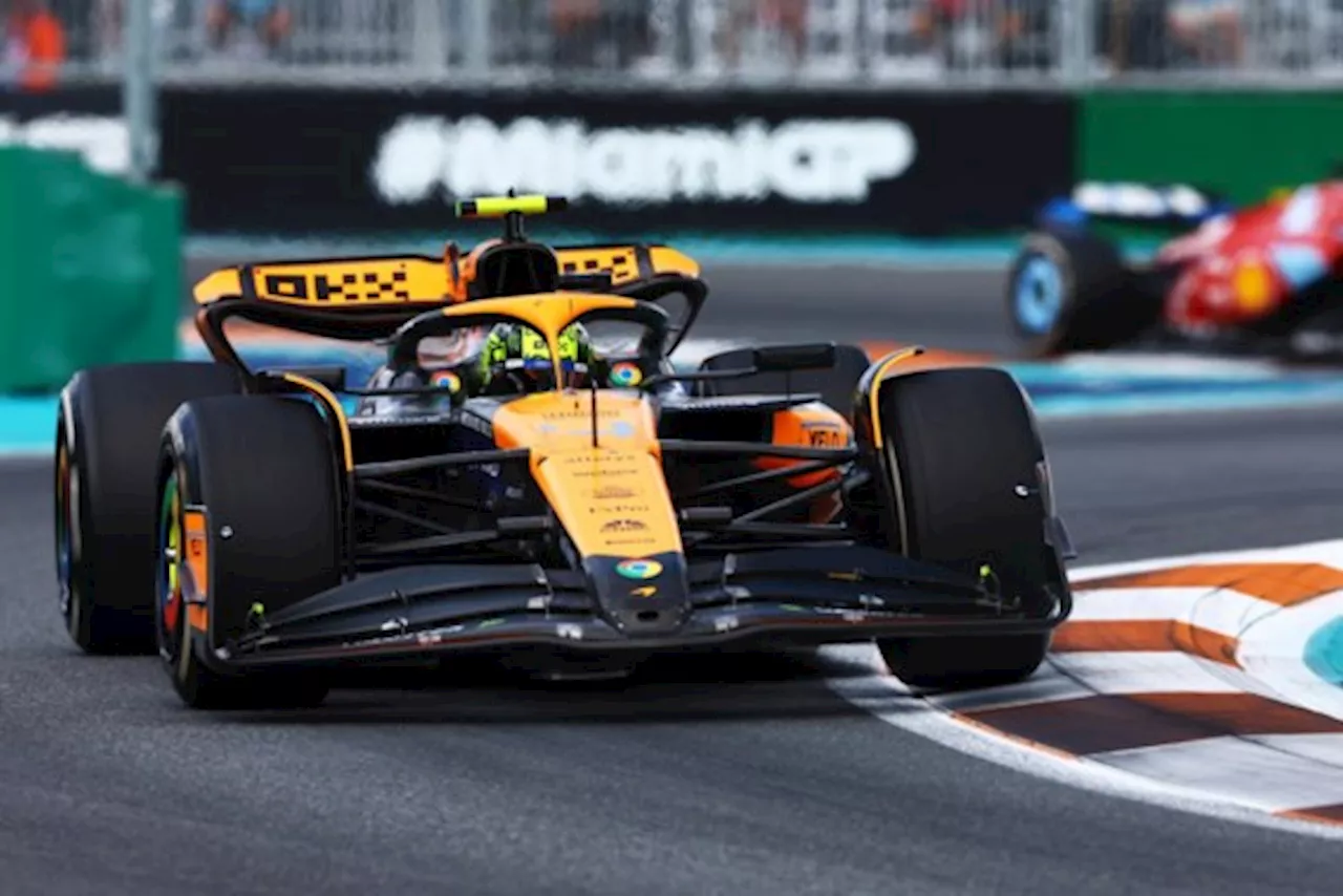 Lando Norris en McLaren bevinden zich op Red Bull-territorium