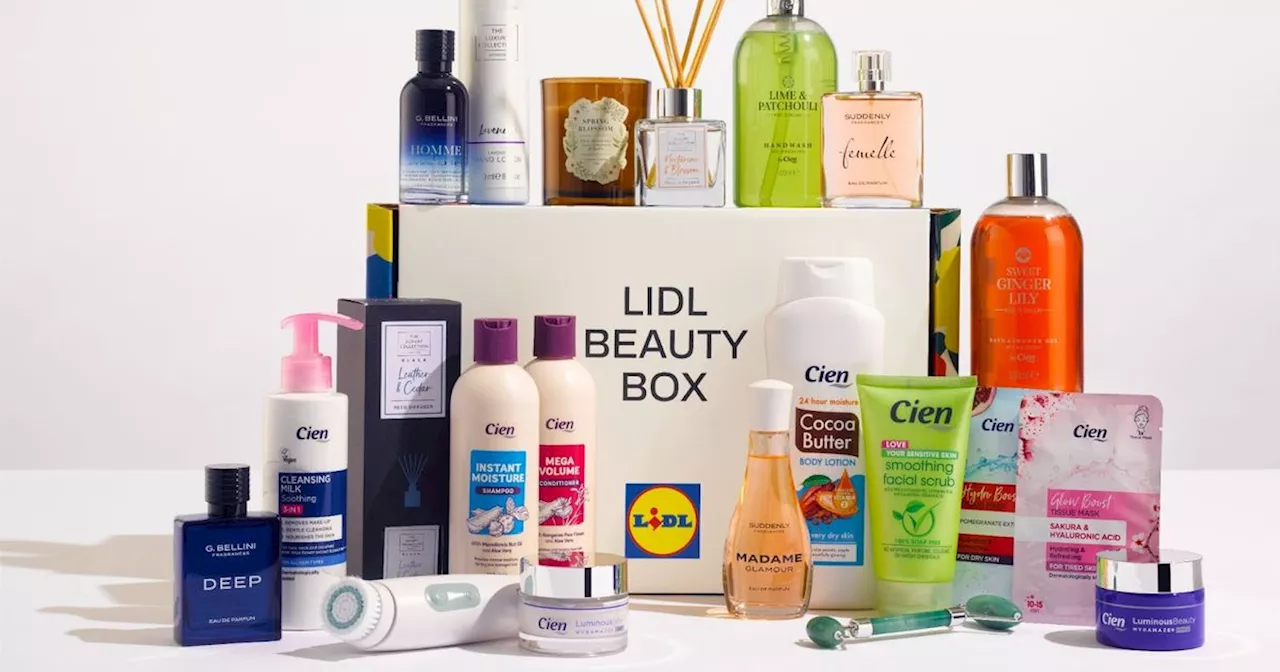 Lidl's new Liberty and Glossybox dupe beauty box costs just £2