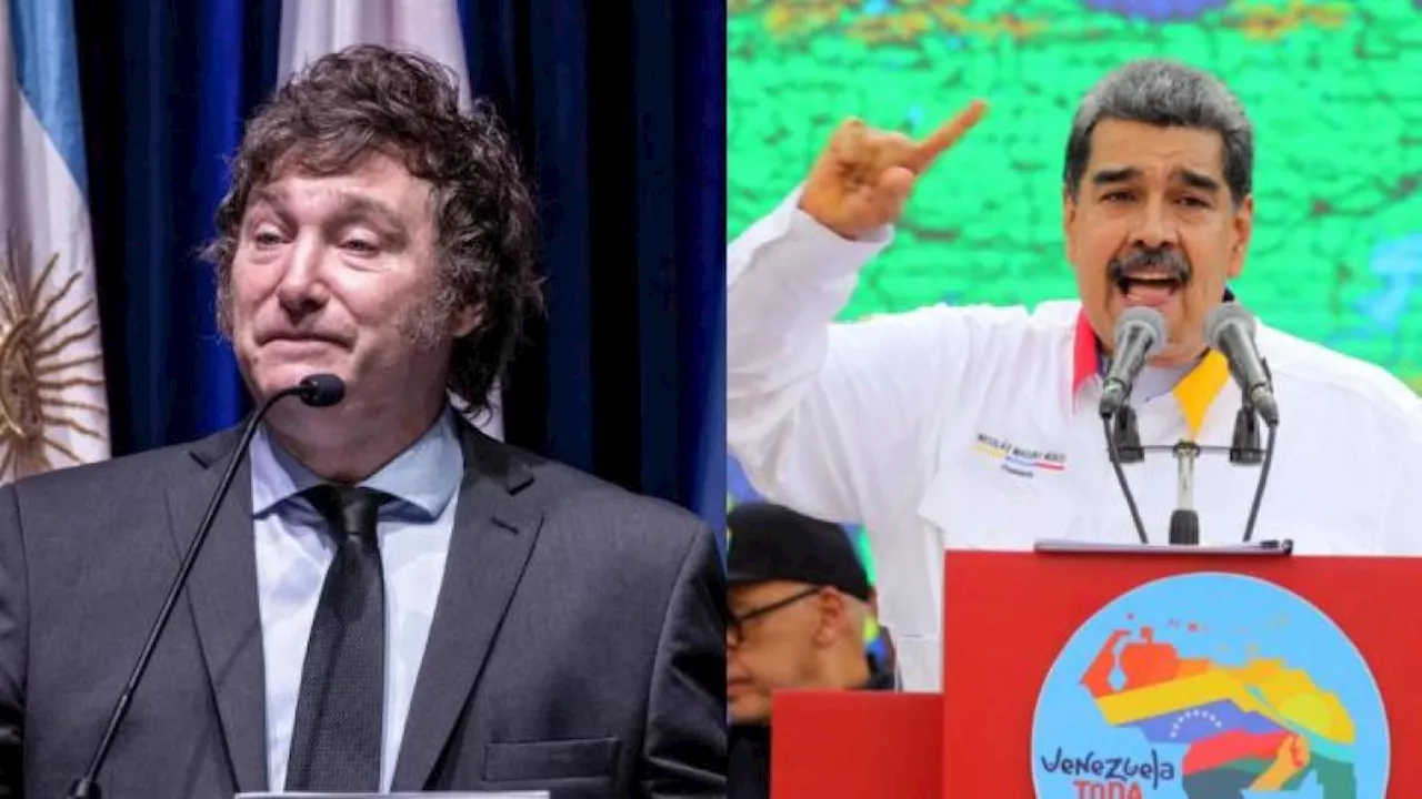 Nicolás Maduro insultó al presidente argentino Javier Milei: 'Vendepatria malnacido'