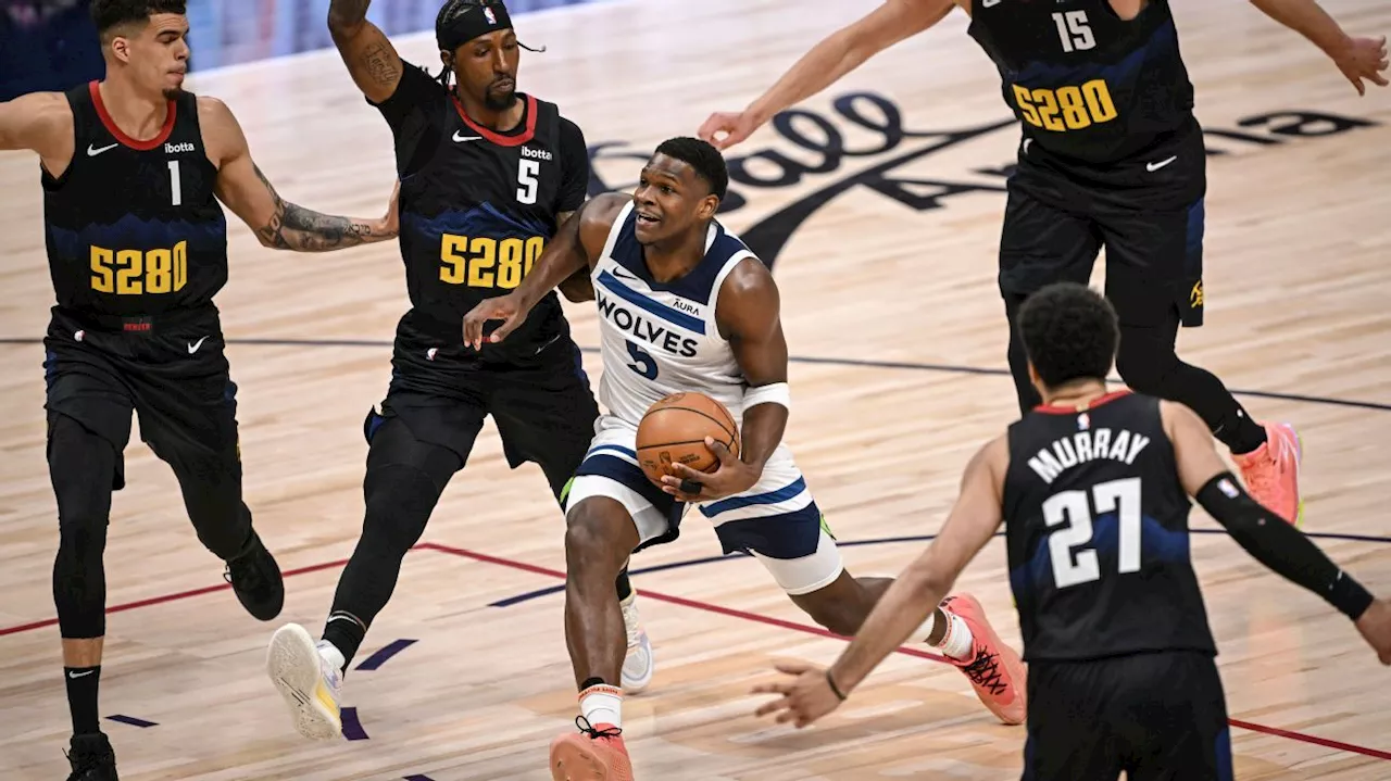 Timberwolves trucidam Nuggets e abrem 2 a 0 nas semis do Oeste na NBA