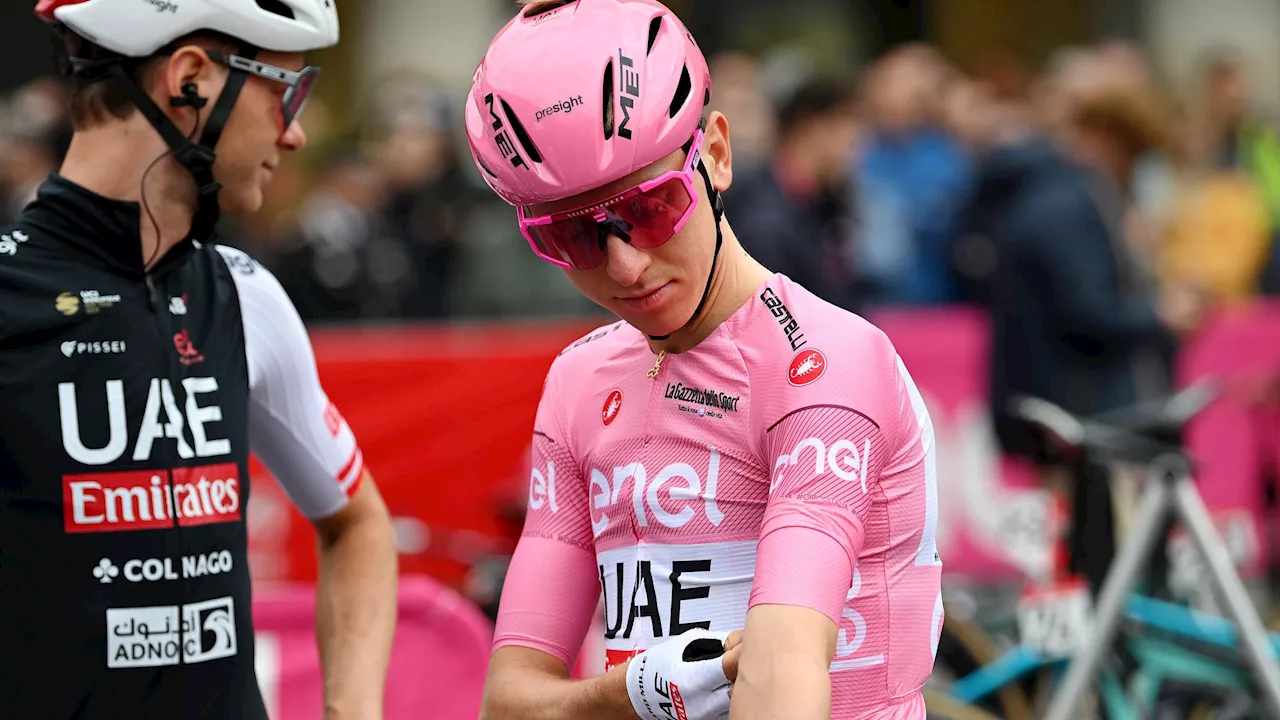 Giro d'Italia: Tadej Pogacar drohte Disqualifikation wegen Rennanzug - Einteiler des Rosa Trikots sorgt für Ärger