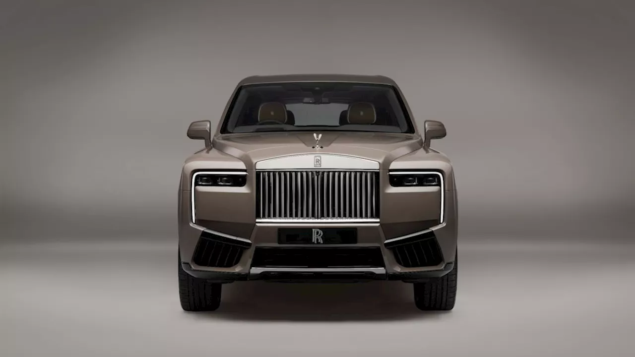 Rolls-Royce Cullinan bekommt neuen Schliff