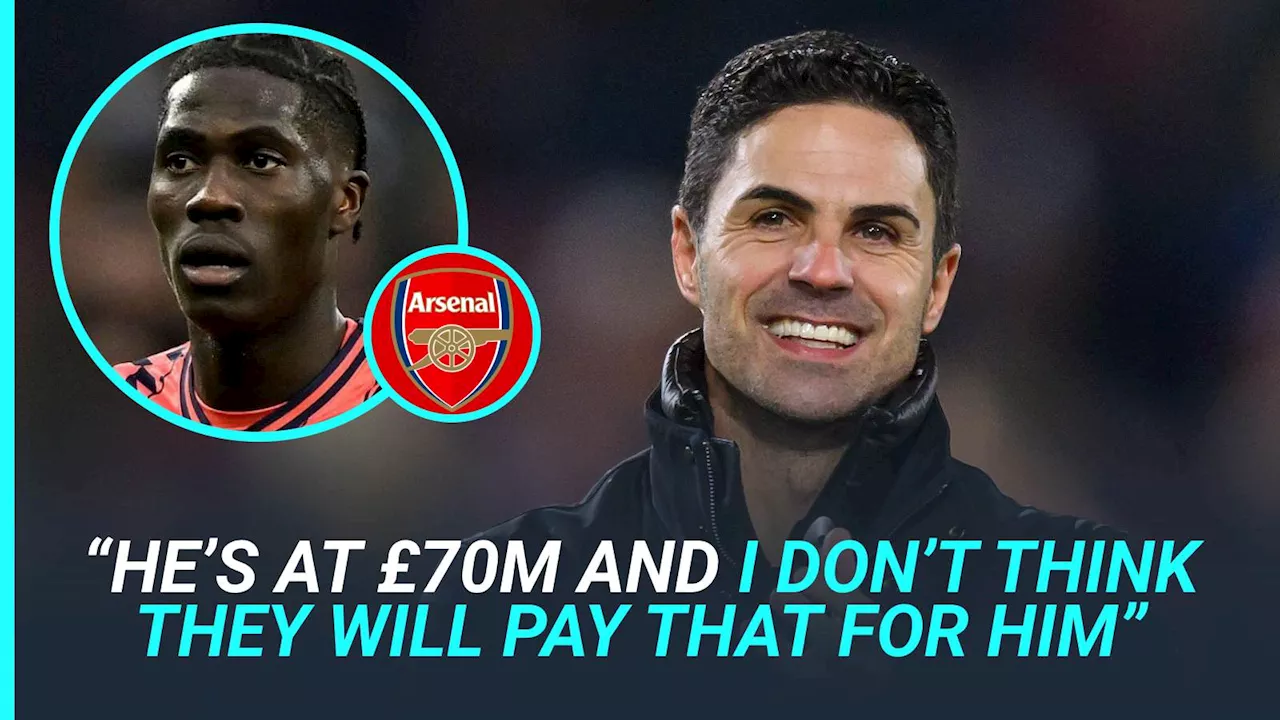 Arsenal target ‘staying’ at club as journalist reveals Arteta ‘doesn’t rate’ £70m midfielder