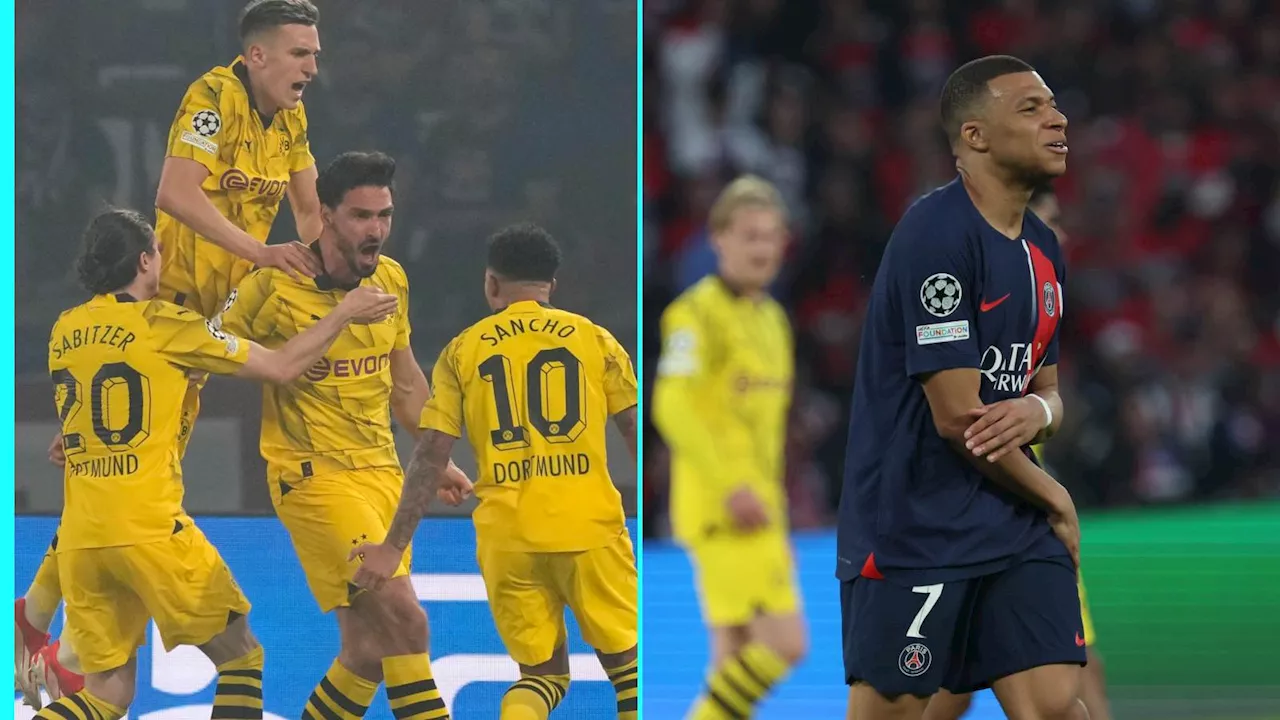 Mbappe leaves PSG after Champions League failure as deserved Dortmund eye Wembley retribution