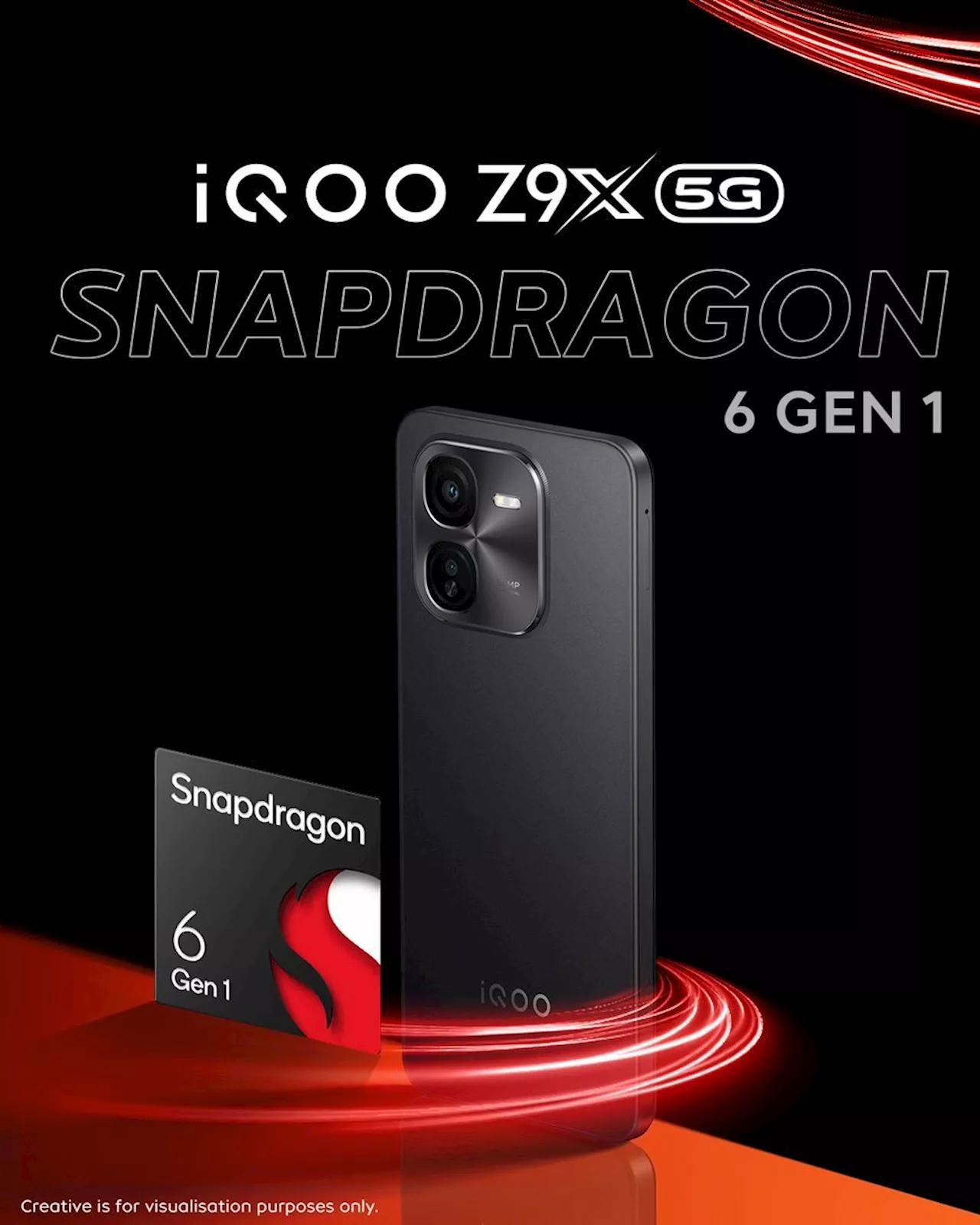 iQOO Z9x 5G will feature Snapdragon 6 Gen 1 SoC in India