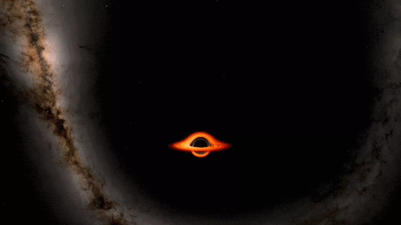 Trippy NASA Visualization Takes You Inside a Black Hole