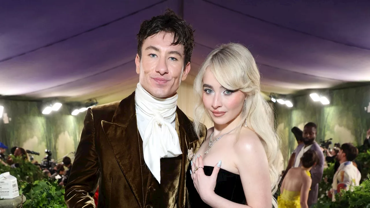 Sabrina Carpenter and Barry Keoghan Made Their Red Carpet Debut at the 2024 Met Gala