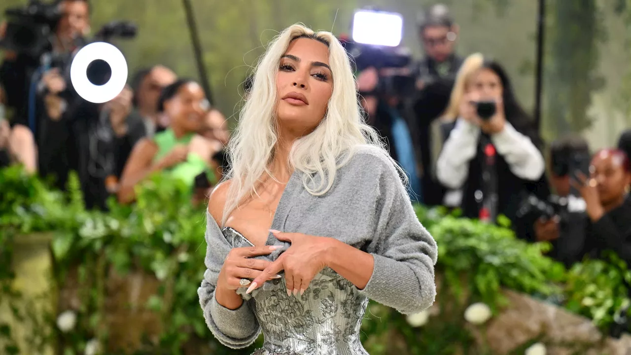 Kim Kardashian's Met Gala Hairstyle Is Shockingly Casual — See the Photos