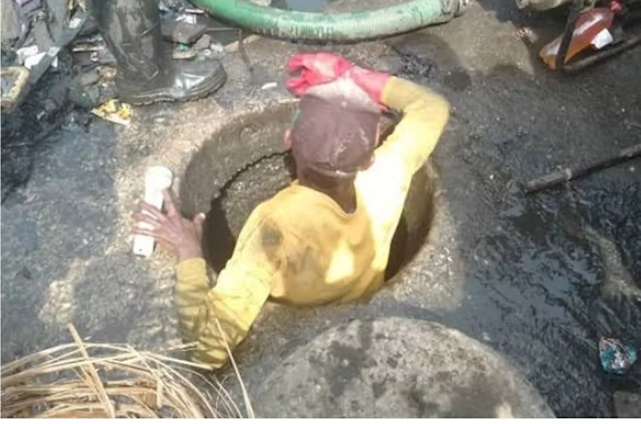 LASEMA in search of man trapped in underground drainage