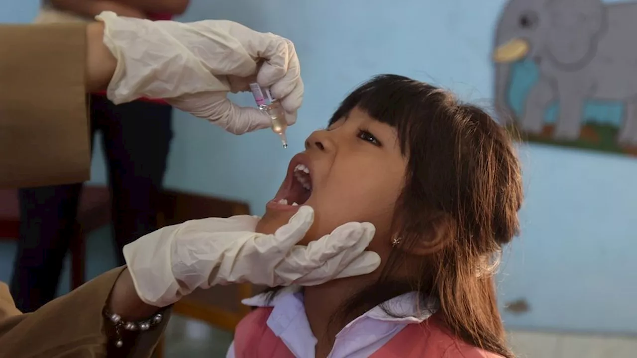 The majority of Indonesian regions are at high risk of polio, three cases of polio reported