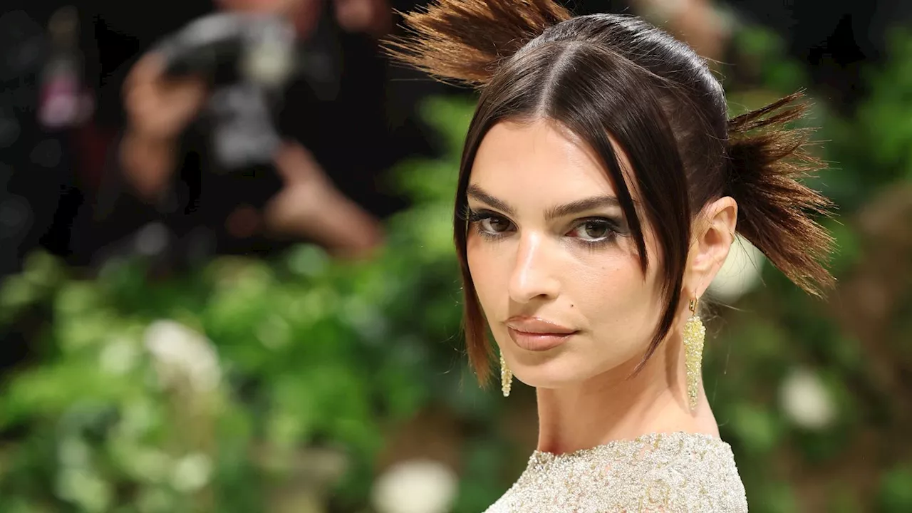 Emily Ratajkowski's Tush-Forward Dress Was Completely See-Through at the 2024 Met Gala