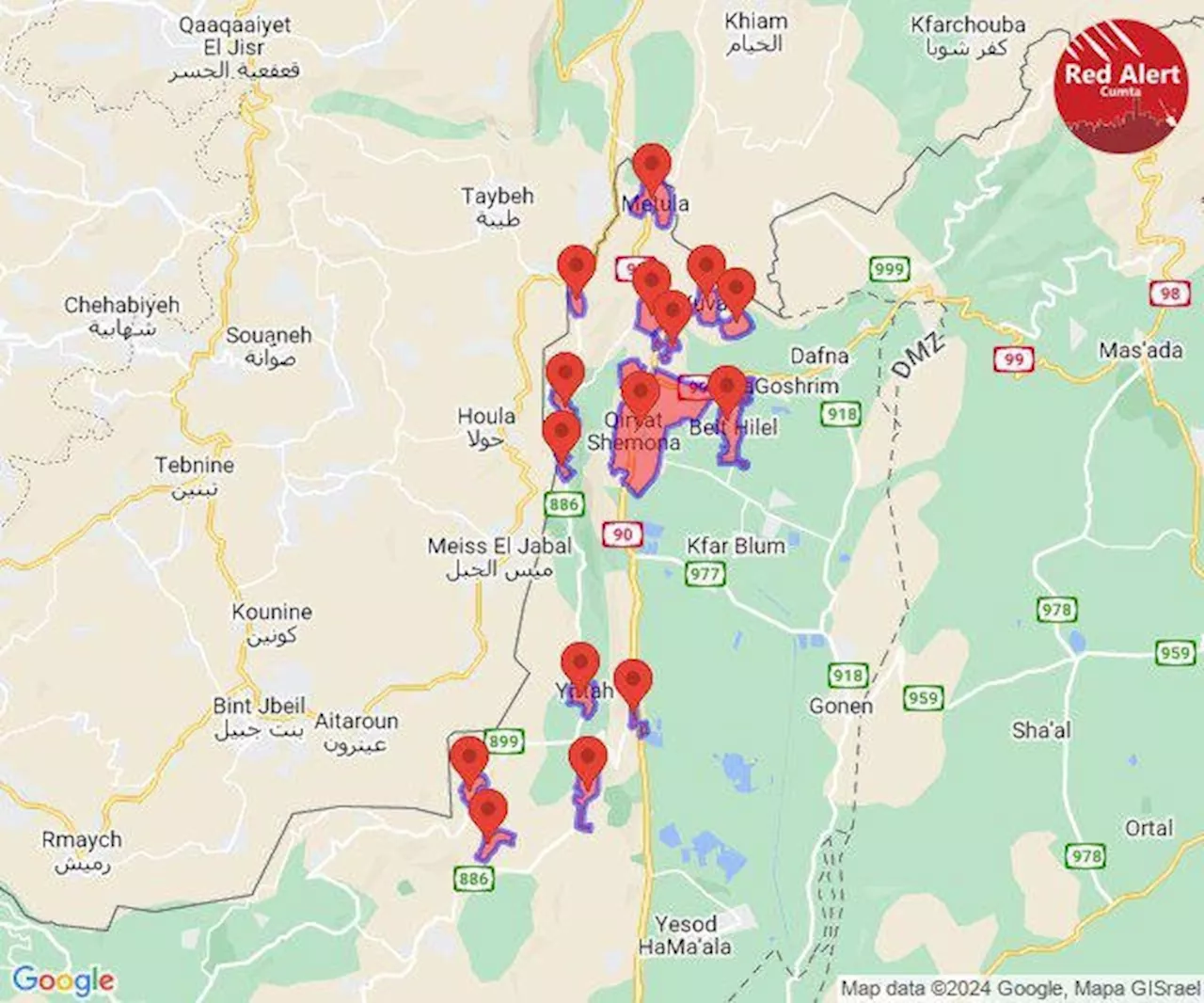 گزارش رسانه‌ها از عملیات ترکیبی حزب‌الله لبنان در مرز فلسطین اشغالی