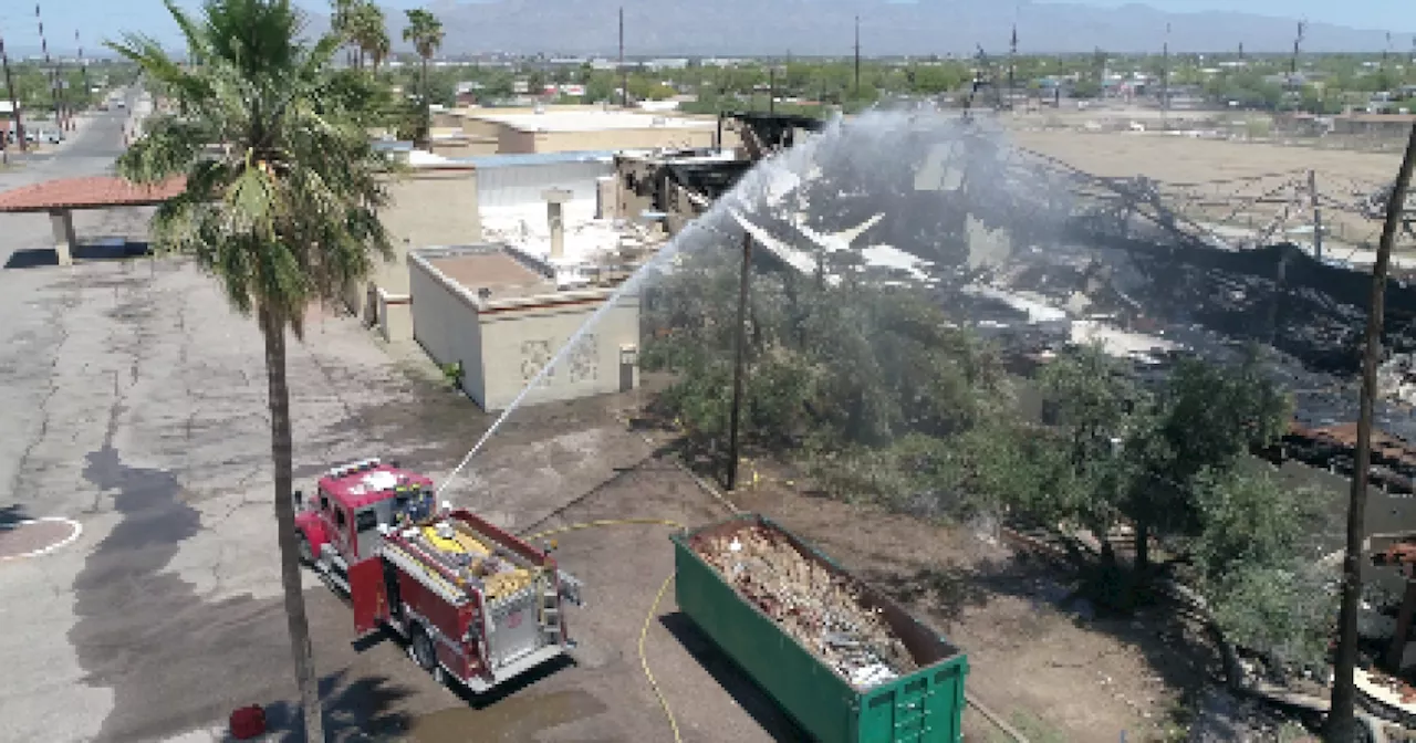 Demolition planned for scorched portion of Tucson Greyhound Park