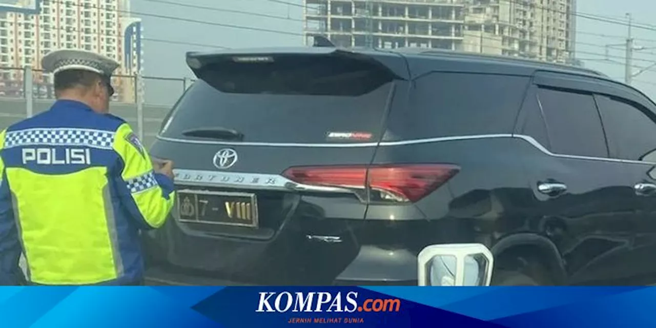 Fortuner Polda Jabar Tabrak Elf Picu Kecelakaan di Tol MBZ, Pengemudi Diperiksa Propam